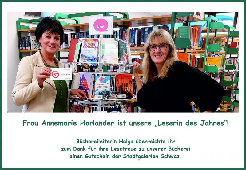 Leserin des Jahres