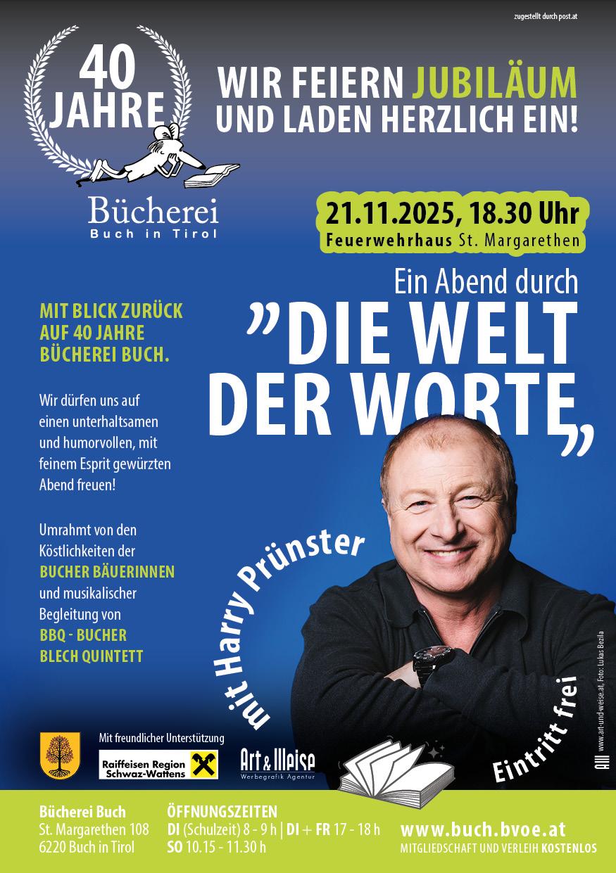 Flyer Einladung "Die Welt der Worte"