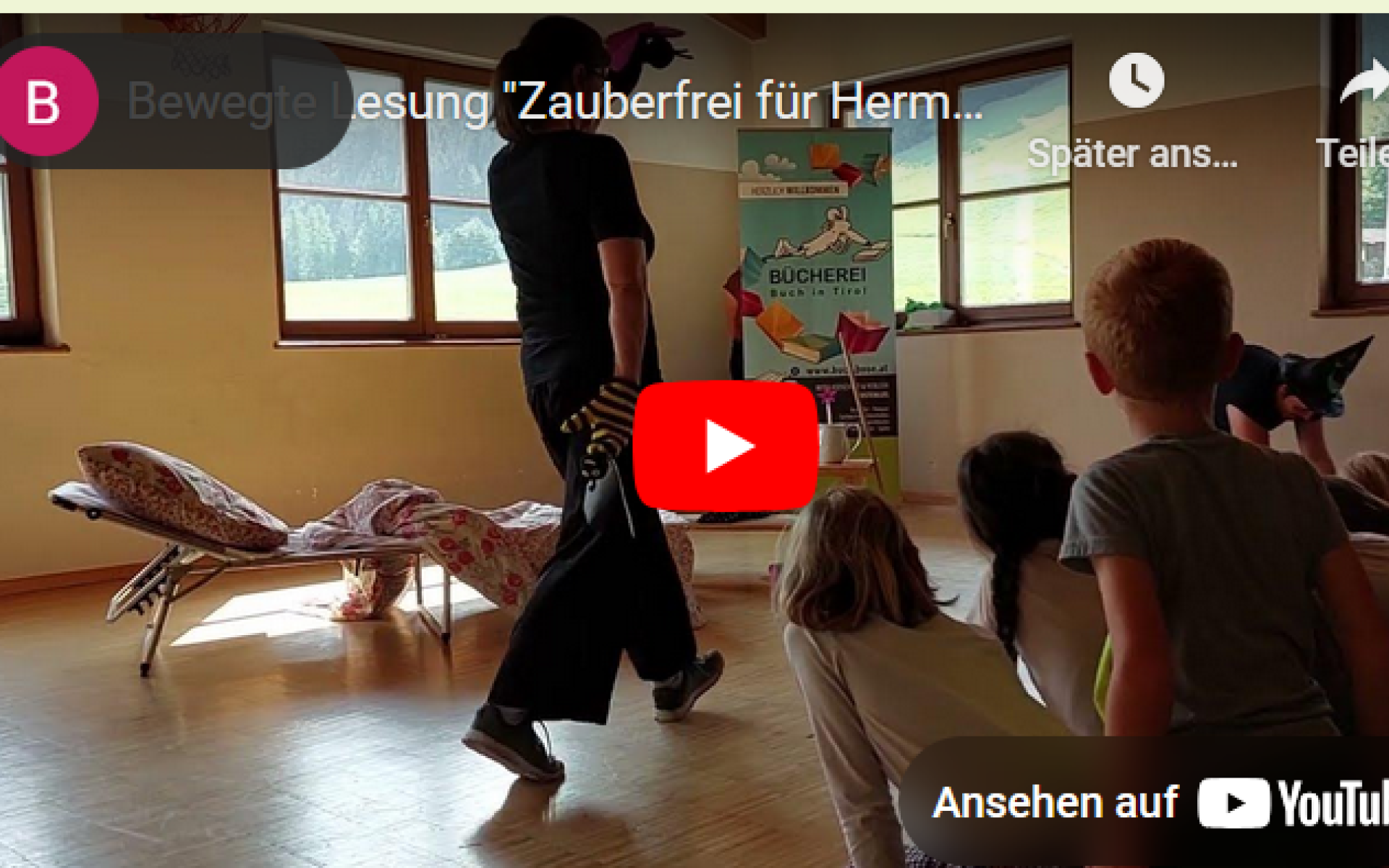 Screenshot Bewegte Lesung-Video