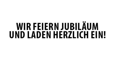 Bild mit 40 Jahre Jubiläum-Text